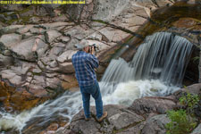 Paul at waterfall